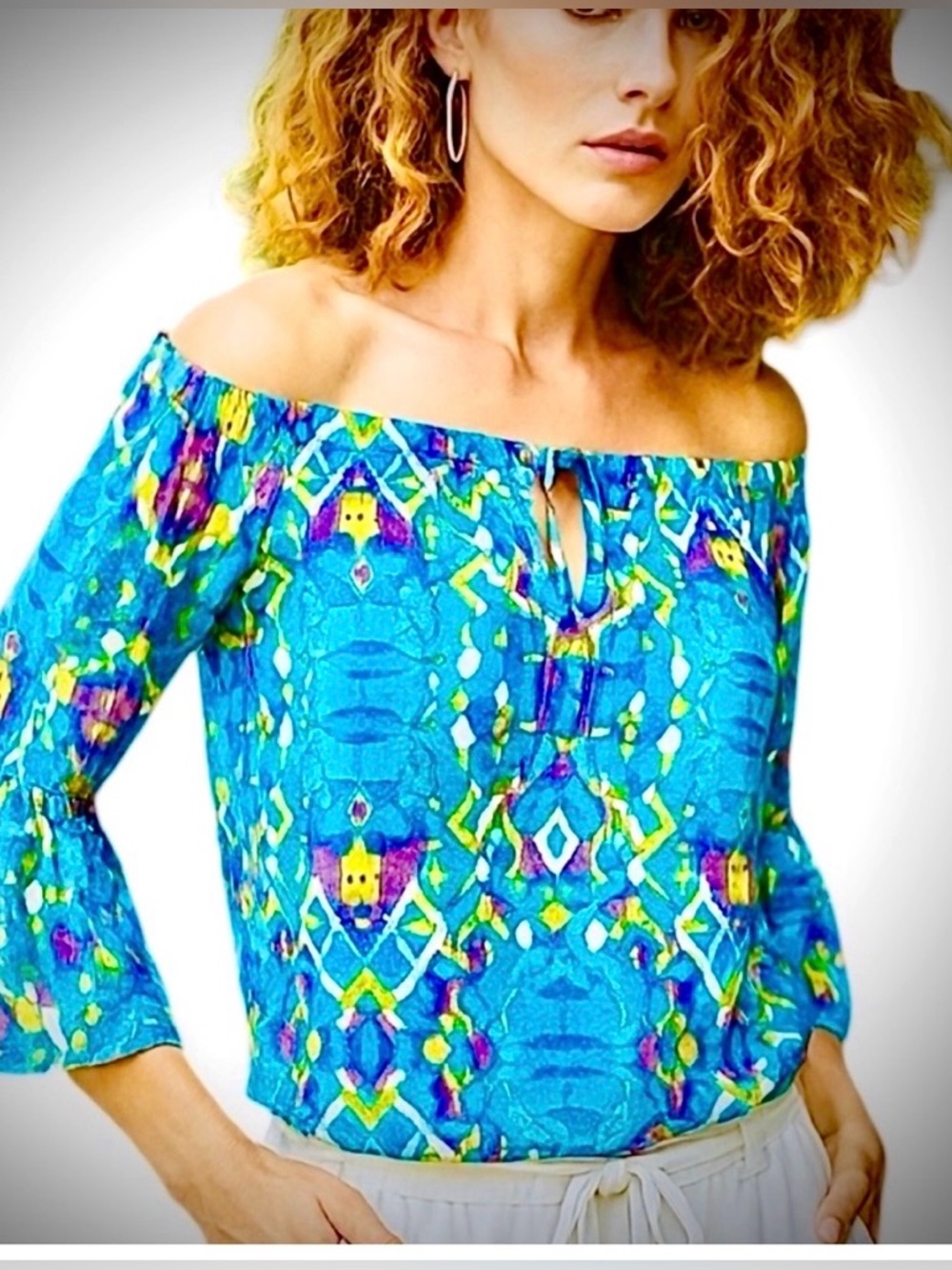 NWOT ❤️SALE❤️ 100% Silk Alice & Trixie/Stitch Fix Top. GORGEOUS COLORS!